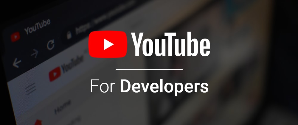 10 YouTube Channels That Make You A Better Developer [2020] - DEV Community  👩‍💻👨‍💻