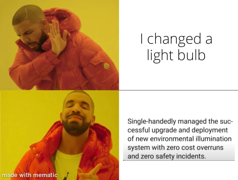 Those ChatGPT generated CV’s be like