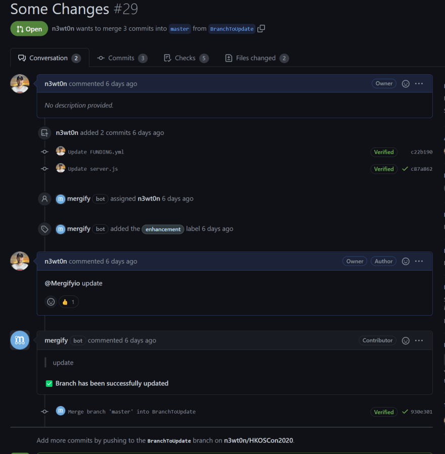 Update Command