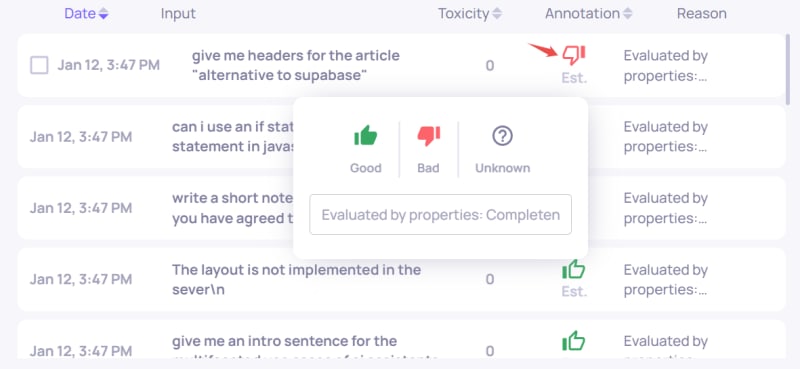 edit annotation
