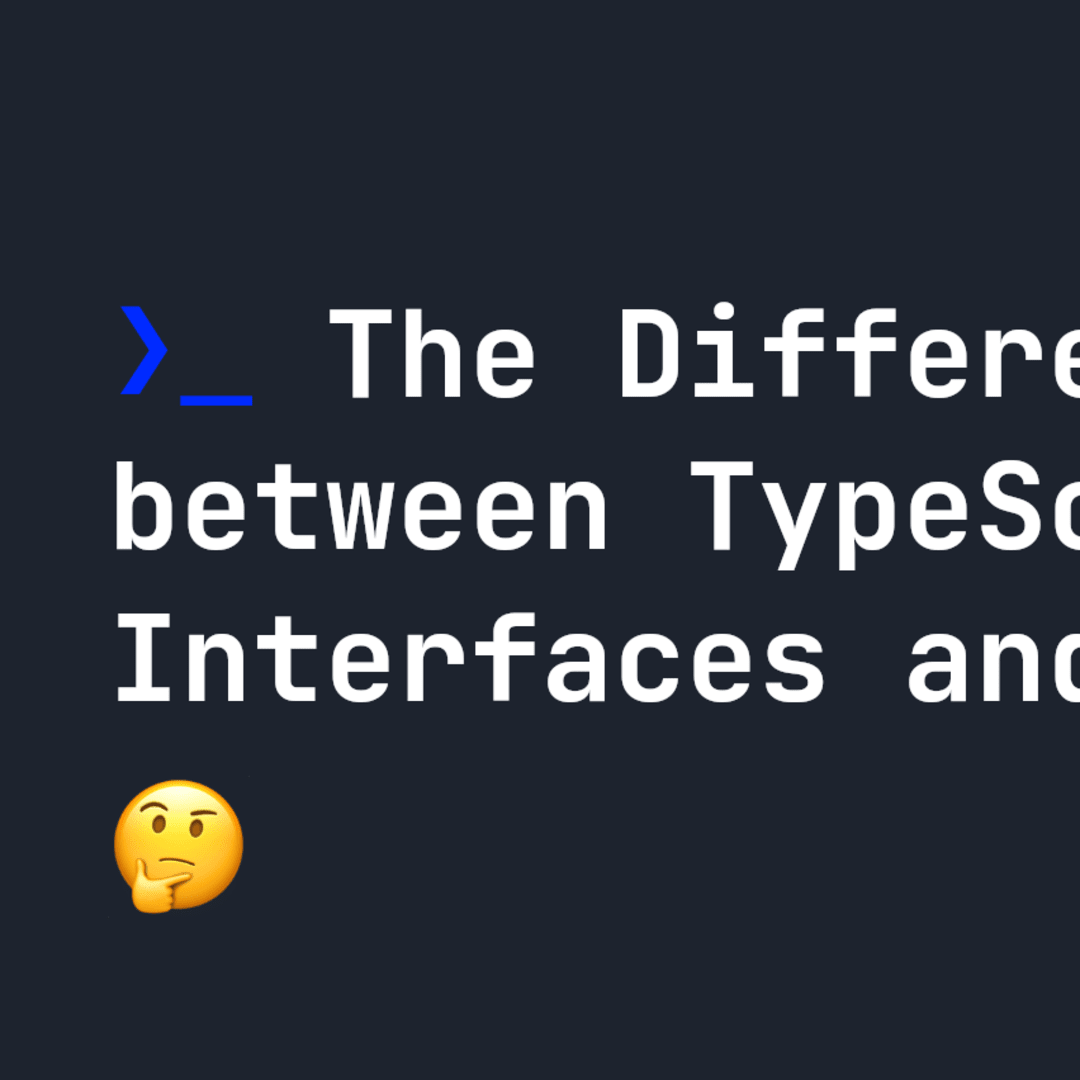 Haz on X: Just learned about this distinction between `type` and  `interface` in TypeScript. I guess I'll have to switch to interface to  document APIs. 😐  / X