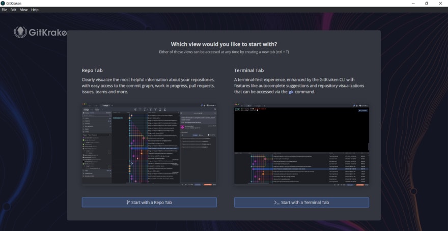 Start with Repo