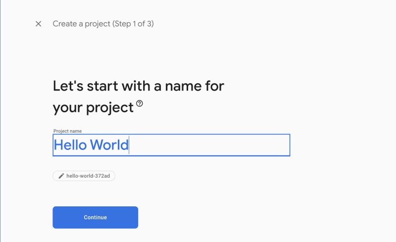 Create Firebase Project 2