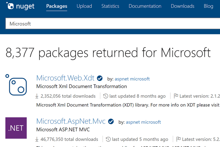 how to use nuget package