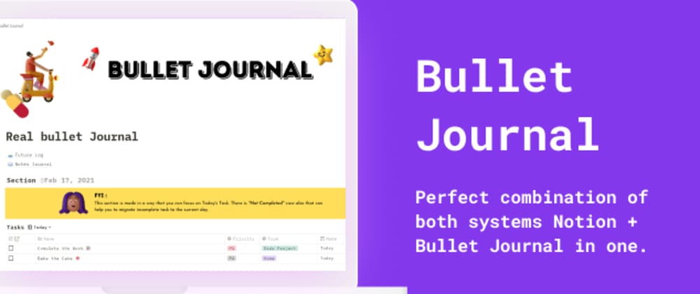 Cover Image for Notion ๐๏ธ + Bullet Journal ๐ = ๐ก๐ผ๐๐ถ๐ผ๐ป ๐๐๐น๐น๐ฒ๐ ๐๐ผ๐๐ฟ๐ป๐ฎ๐น ๐๐ฏโจ