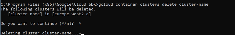 GKE Kubernetes