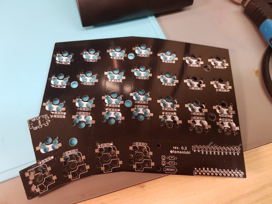 PCB med dioder