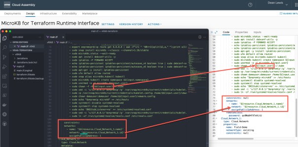 Terraform Interpolation Syntax example