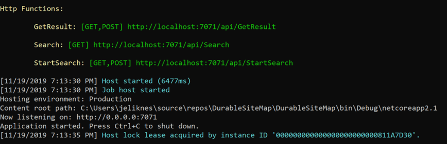 HTTP Endpoints