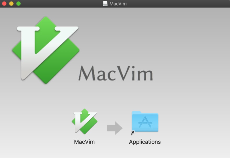 copy macvim to applications