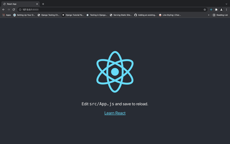 React+Django