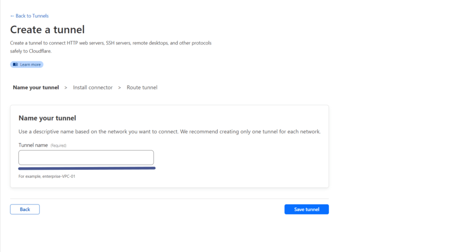 Cloudflare Zero Trust Dashboard