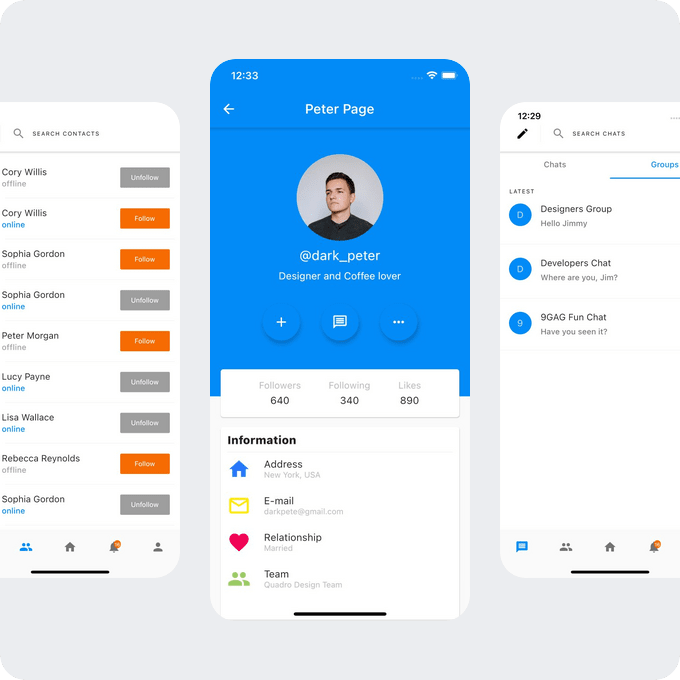 15 best Flutter Templates 2022 with LivePreview | DevsDay.ru