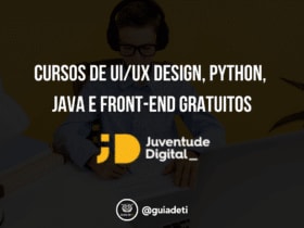 Cursos de UI/UX Design, Python, Java e Front-end