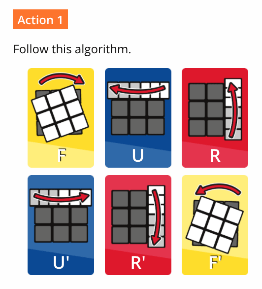 Rubik's algorithm on sale