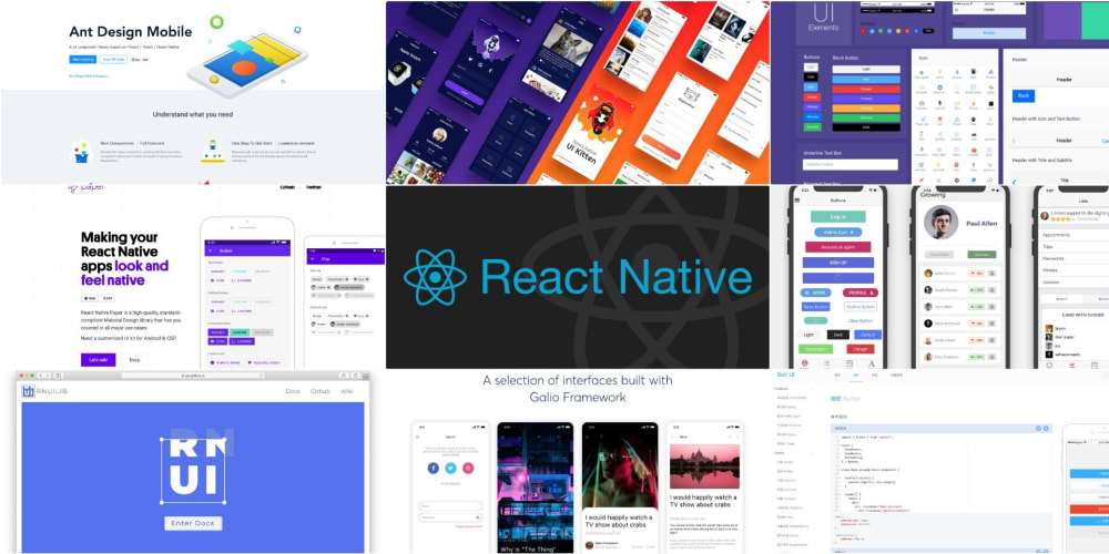 React native UI. React библиотека UI Design. Expo React native. Windows UI Library.