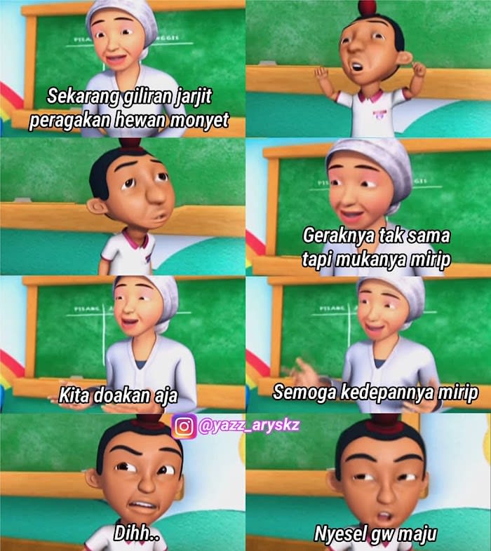 Meme Upin dan Ipin Part 20