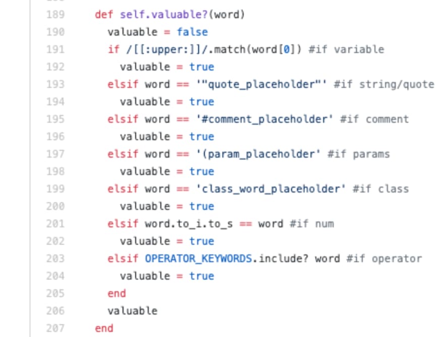 sentence parser in php language