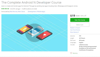 best online course to learn Android from scratch