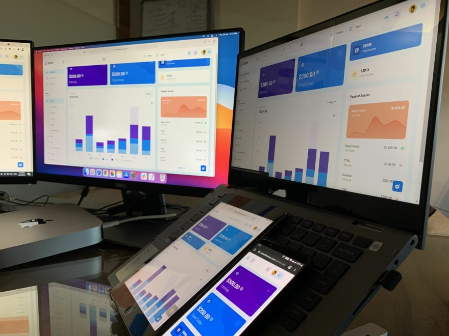 Berry react admin template