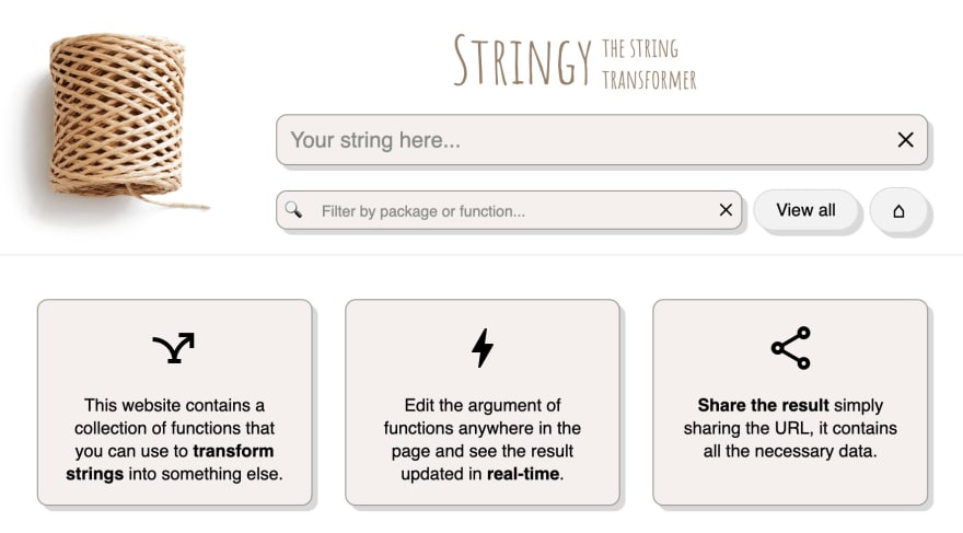 Stringy - The string transformer