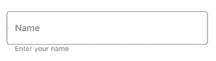 Helper Text Label in Xamarin.Forms DataForm