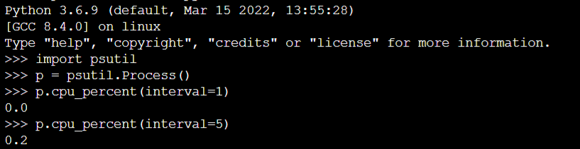 psutil example1