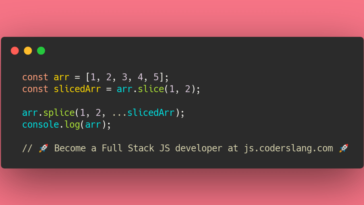JavaScript Interview Question #29: Slice and dice - DEV Community