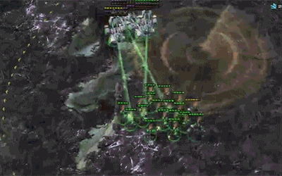 Starcraft army movement