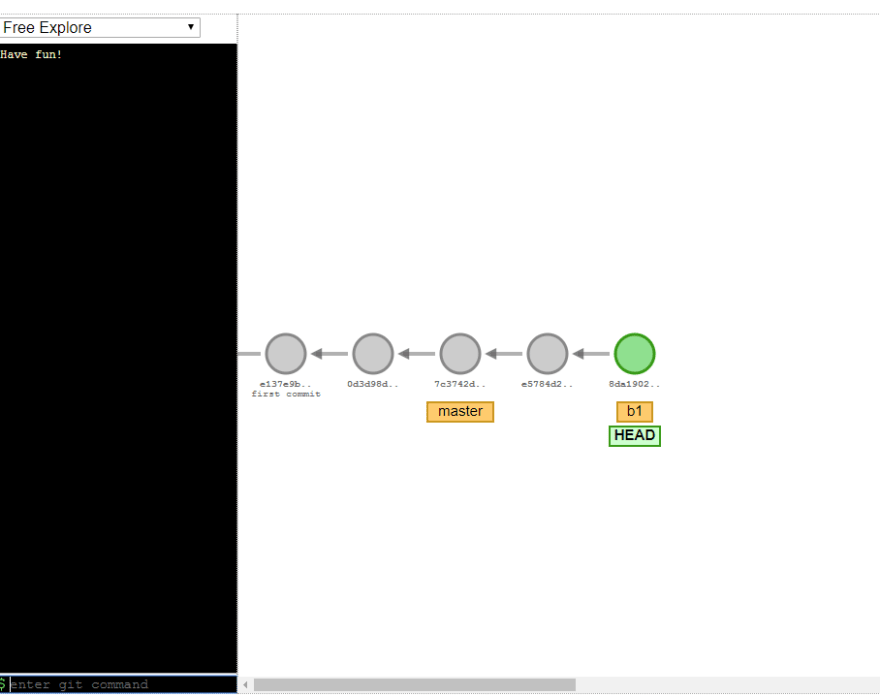 Git School visualization