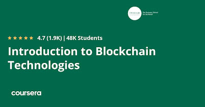 Best Coursera Certification for Blockchain