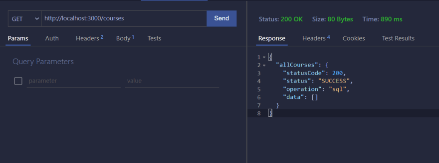 VS Code Thunder REST Client 