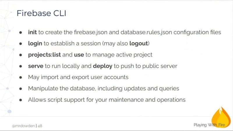 Firebase CLI