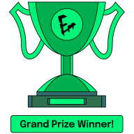 Linode + DEV Hackathon Grand Prize badge