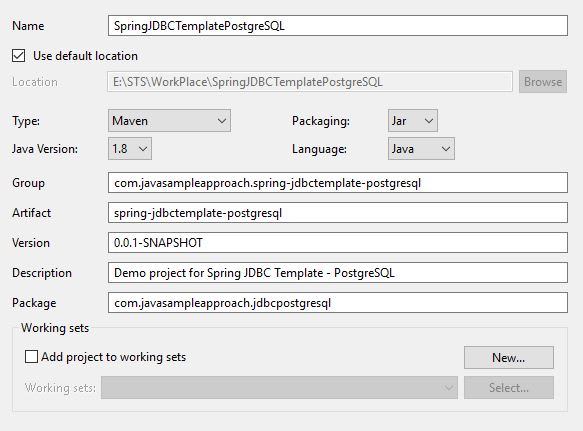 jdbc-postgresql-startproj