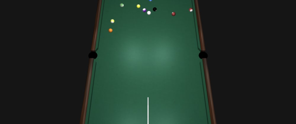 Cover image for Creating a rudimentary pool table game using React, Three JS and react-three-fiber: Part 1