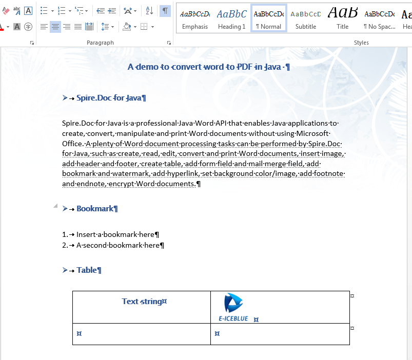 ms word documents converted to editable pdf