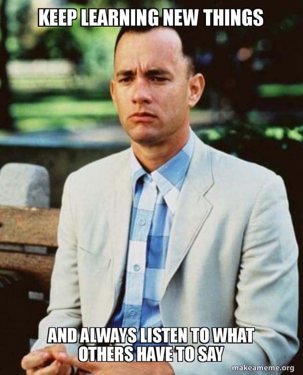 KEEP LEARNING