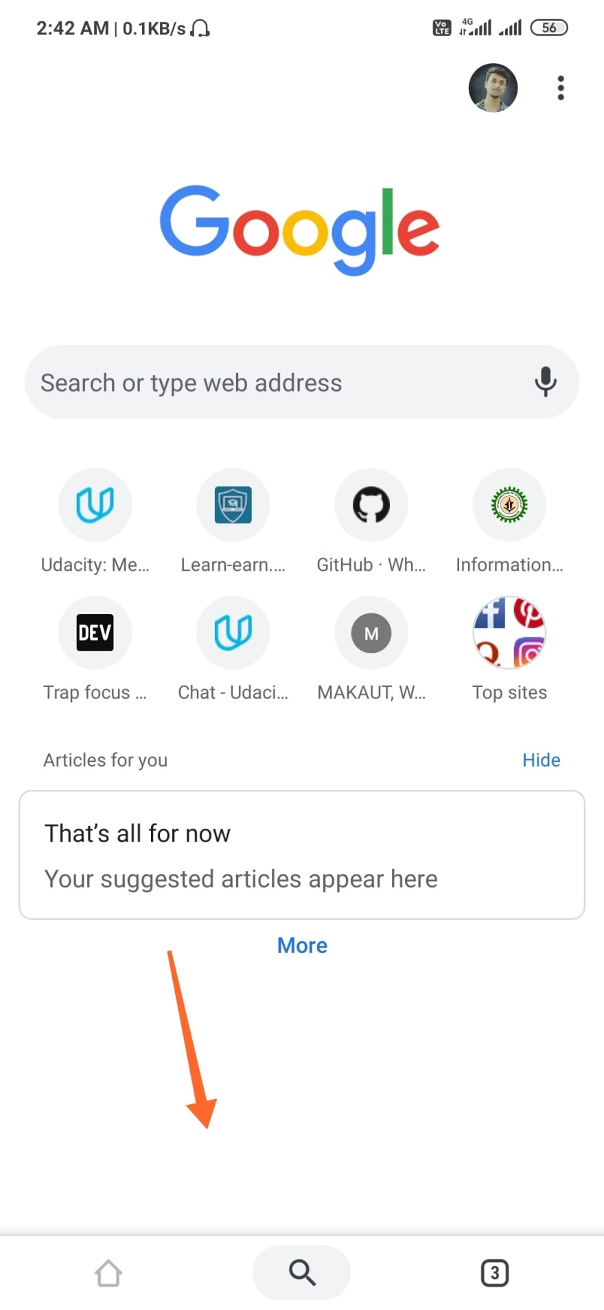 How to enable Chrome's Hidden Bottom Toolbar in Android DEV Community