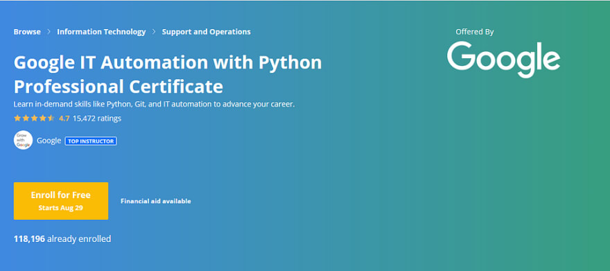 best Python course on Coursera