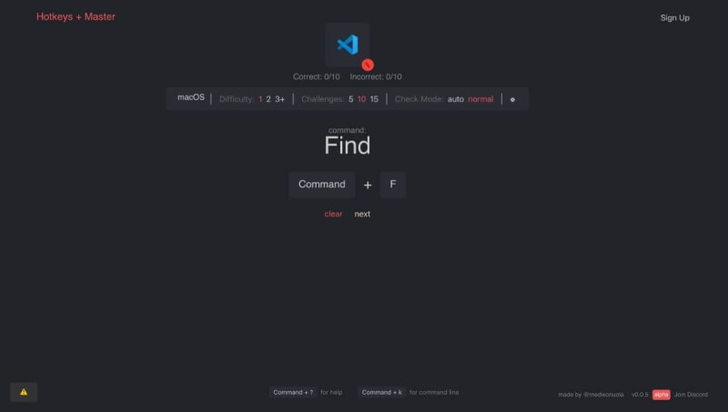 Hotkeys Master