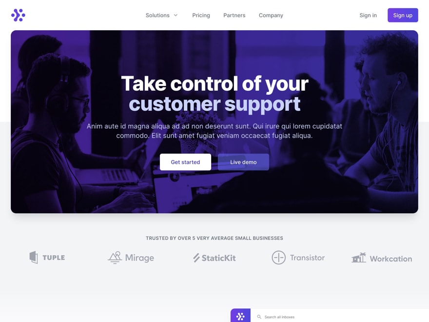 20 Best Tailwind Landing Page Templates Free Premium DEV Community