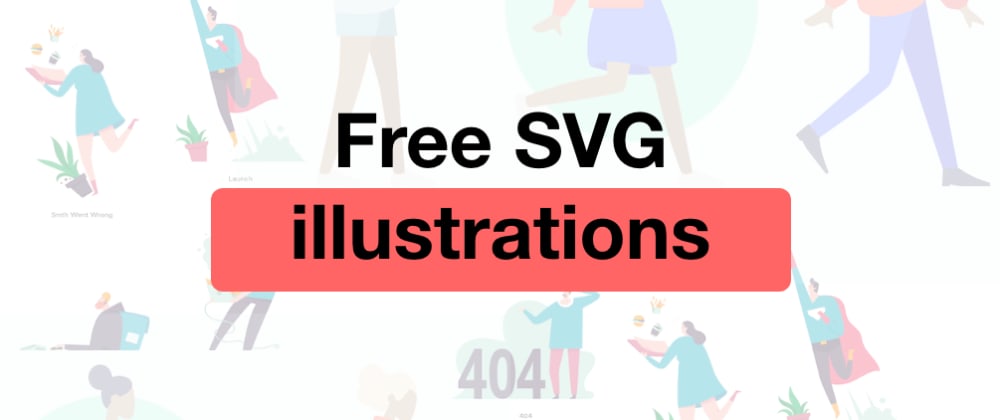 Download 15 Free Svg Illustration Sets For Your Next Project Dev Community