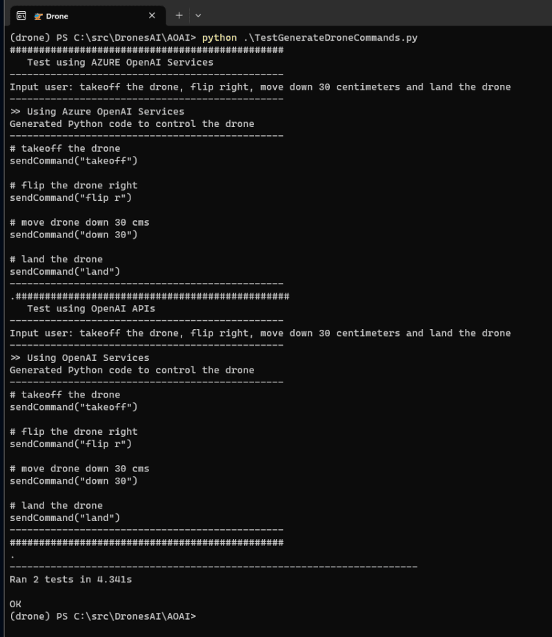 test successfully run