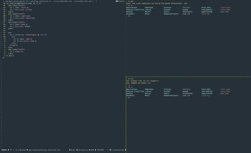 iterm themes zsh