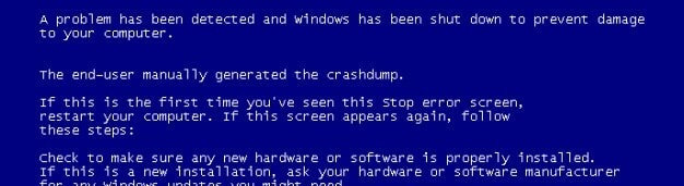 Blue Screen of Death