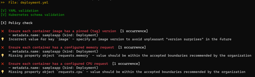 Scan Output