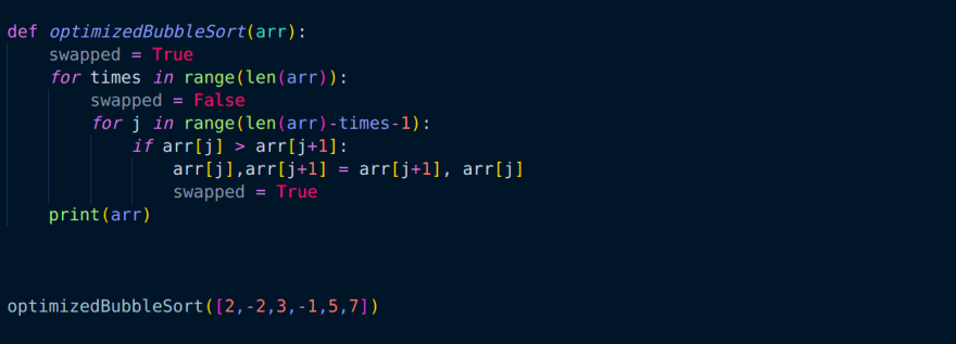 Bubble sort  Developer's Adda