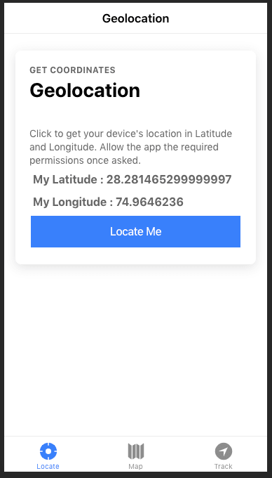Get device latitude and longitude in web — using Ionic Capacitor