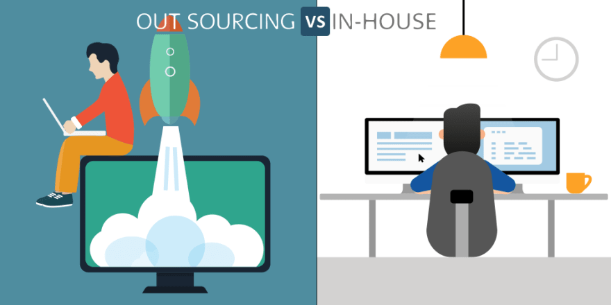 Outsourced V S In House Software Development Which One Is Better For Start Ups Dev Community